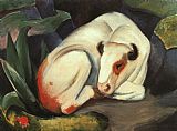 Franz Marc The Bull painting